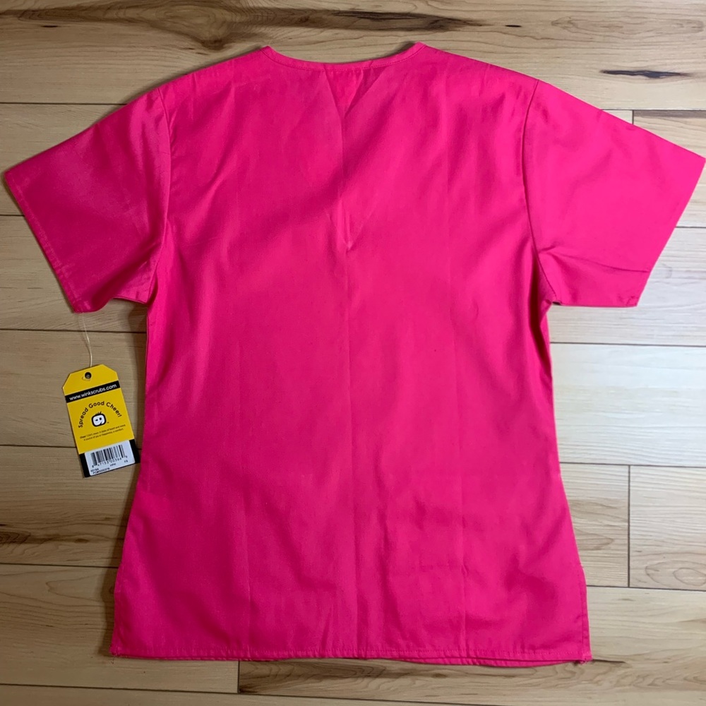 New- WonderWink Origins 6016-Bravo-Women's V-Neck Scrub Top - Picture 7 of 16